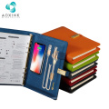 Binder Notebook Journaling Cuero recargable de hojas sueltas